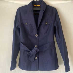 Boden Women’s Blue Jacket w/tie, Size- 6